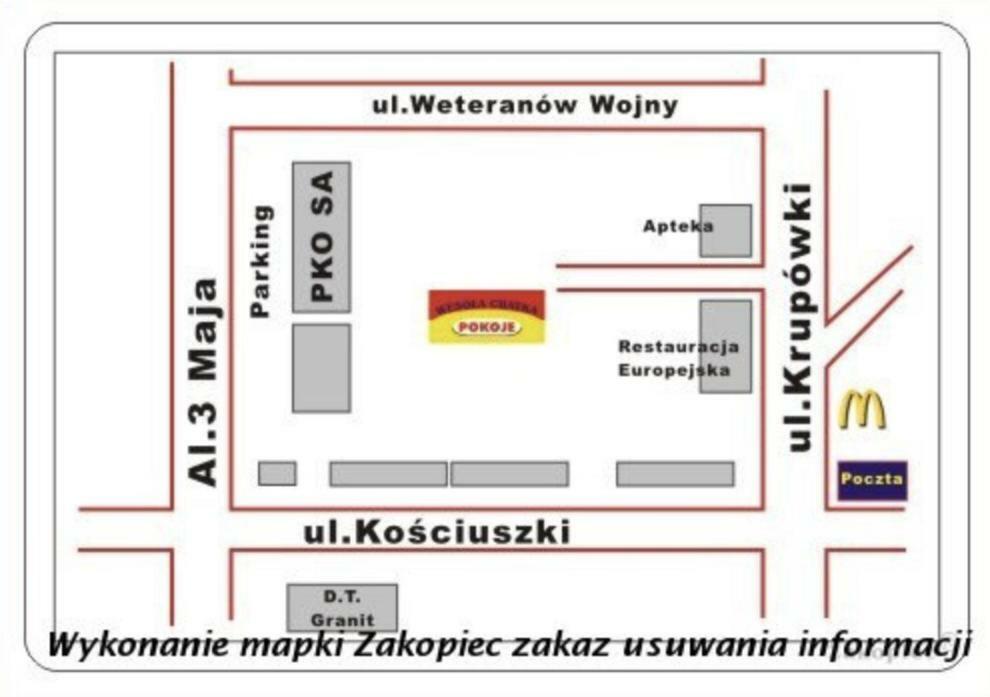 Goralski Domek Walus Zakopane - Scisle Centrum - Jedyny Domek Na Krupowkach 外观 照片